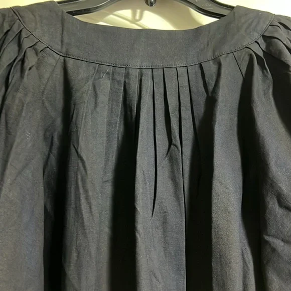 Pomander Place | NEW Black Finley Flutter Sleeve Cotton Long Maxi Dress Size XL - Picture 4 of 9